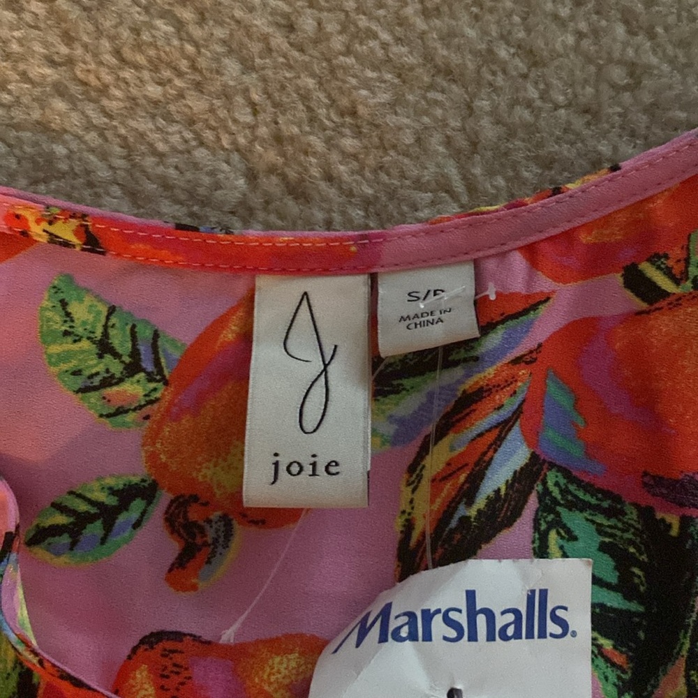 Joie New size small tropical top - Picture 7 of 9